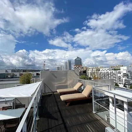 Penthouse Luxueux Avec Terrasse Panoramique 불로니으 빌렁꾸흐