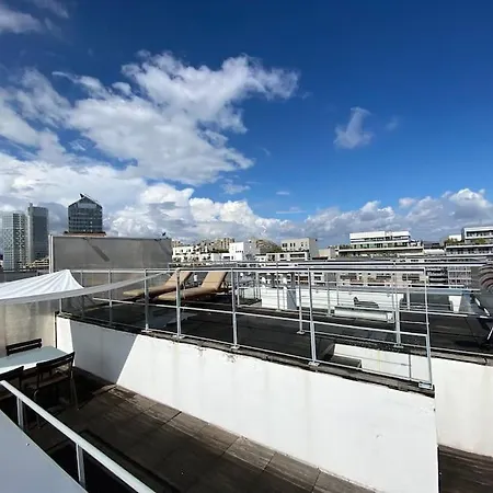 Penthouse Luxueux Avec Terrasse Panoramique 불로니으 빌렁꾸흐