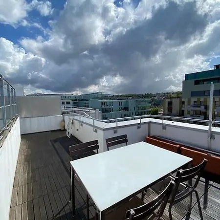 Penthouse Luxueux Avec Terrasse Panoramique * 불로니으 빌렁꾸흐